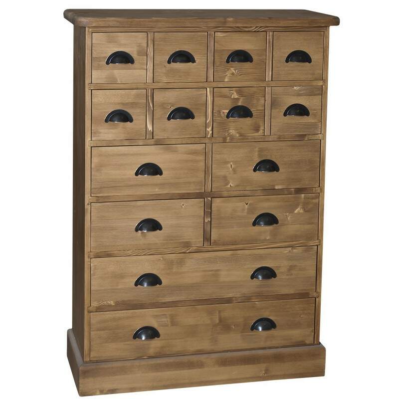 Landhauskommode mit 14 Schubladen Konfigurator alles frei wählbar