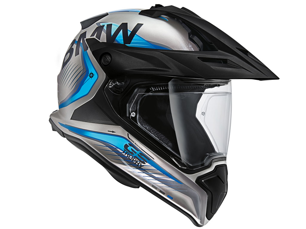 BMW Motocross Helm GS (trophy) Farbe: Grau Größe: 52/53