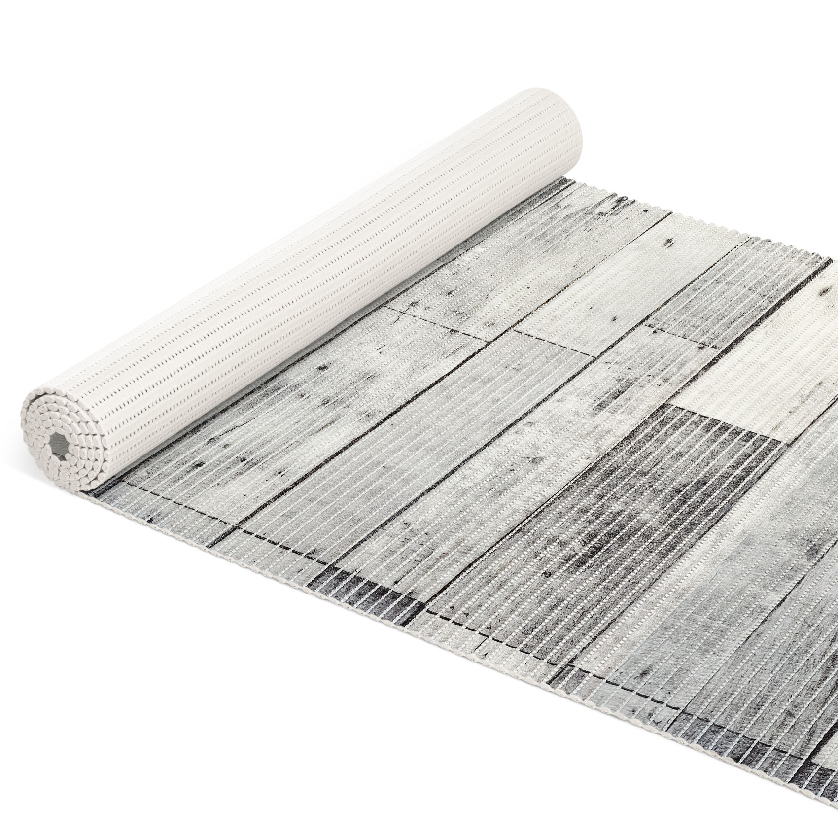 Weichschaummatte Bad Weichschaum Badematte Grau Holz Breite 65cm Meterware Rund 65cm