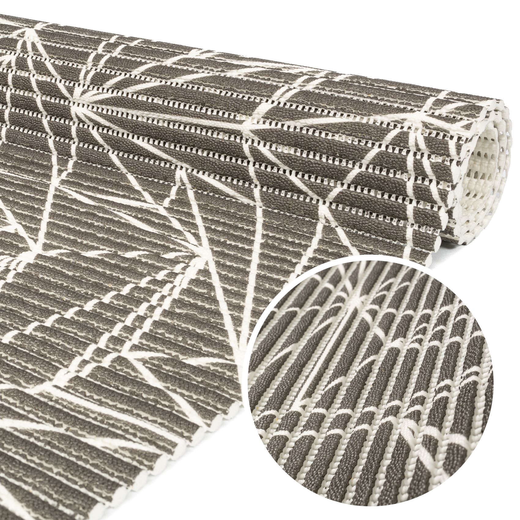 Weichschaummatte Badematte Weichschaum Bad Prisma Schwarz Breite 130cm Meterware 130x100cm