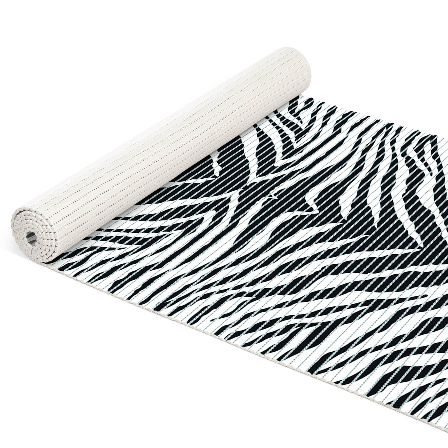 Weichschaummatte Bad Weichschaum Badematte Zebra Muster Breite 65cm Meterware 100x65cm