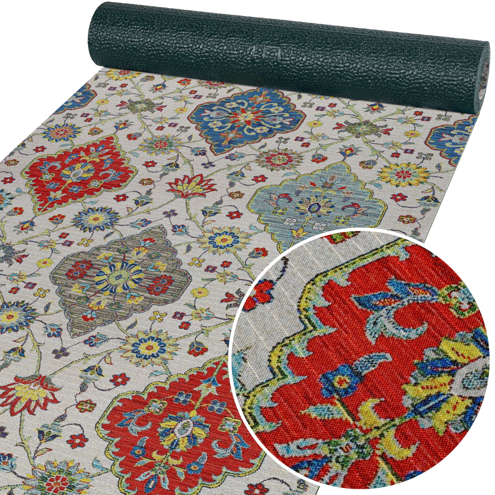 Küchenläufer Küchenteppich Läufer Flur Teppichläufer Sprinty Vita 52cm Breite 100x52cm