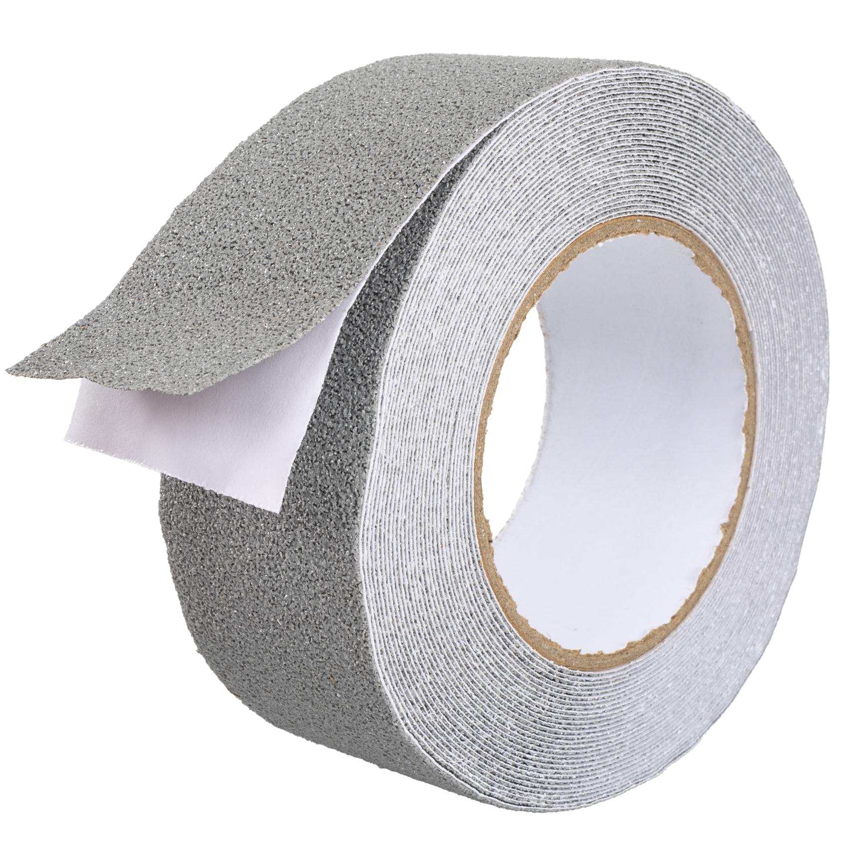 Antirutsch Klebeband selbstklebend anti-rutsch Tape Band Klebestreifen FixoFlex Breite 5 & 10cm Grau 10m Rolle 5cm x 10m