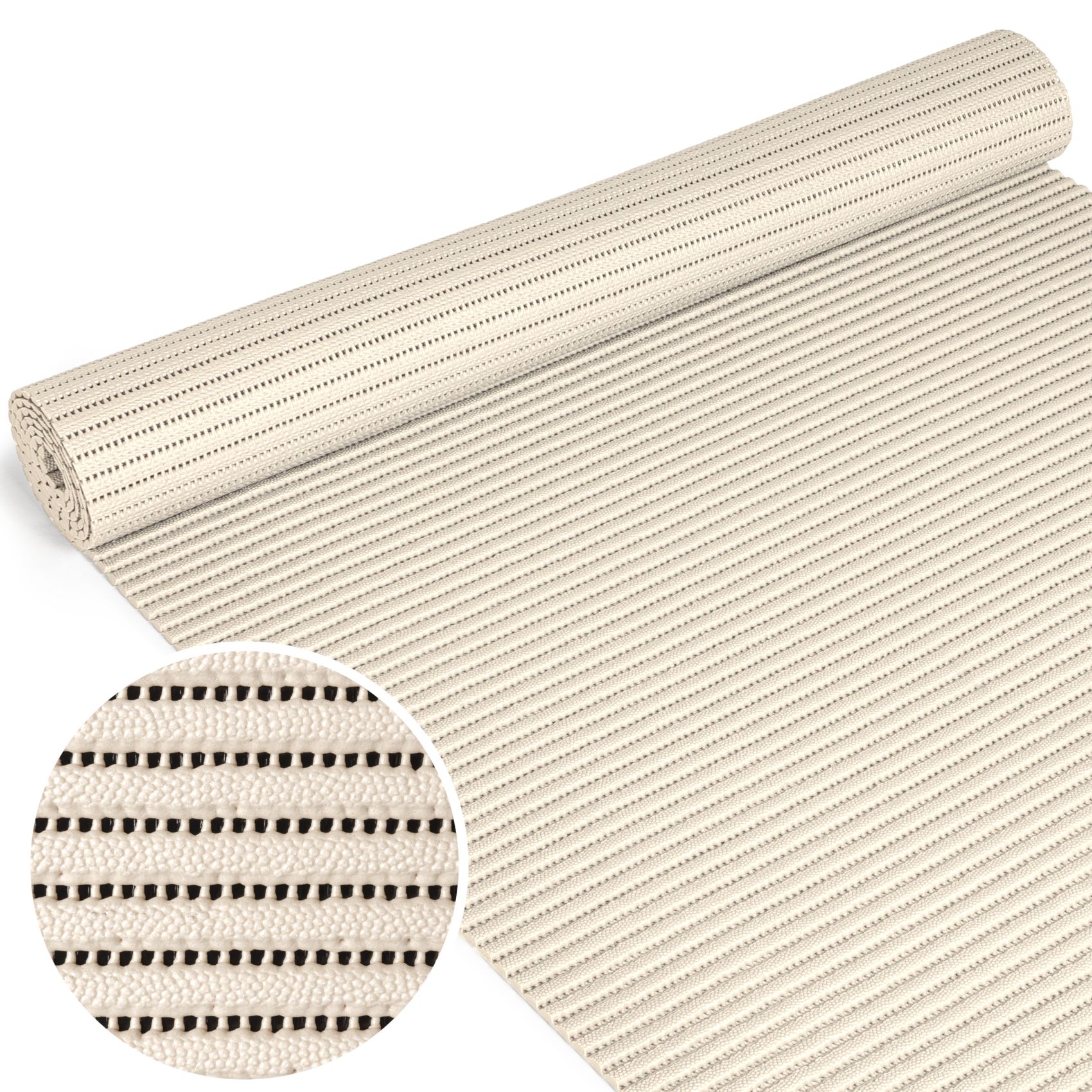 Badematte Uni Beige 65cmx65cm
