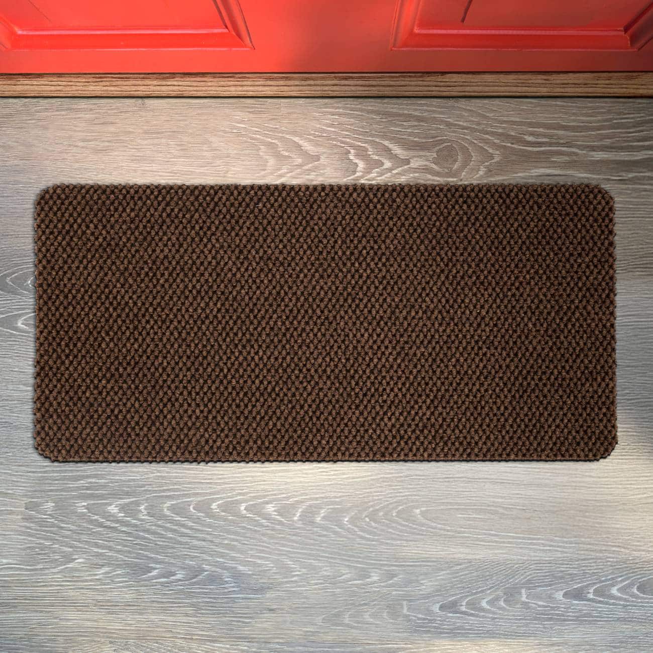 Fußmatte Schmutzfangmatte Fußabtreter Fußabstreifer Sauberlaufmatte robust BOB Braun viele Größen 60 x 30 cm