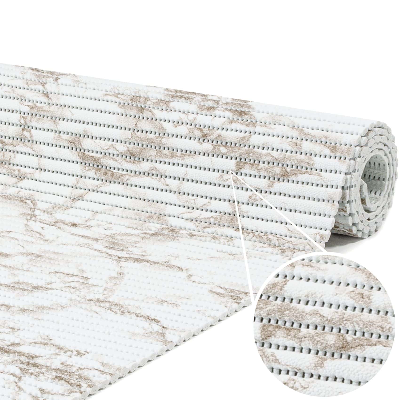 Weichschaummatte Badematte Marmor Braun 100x55cm #1