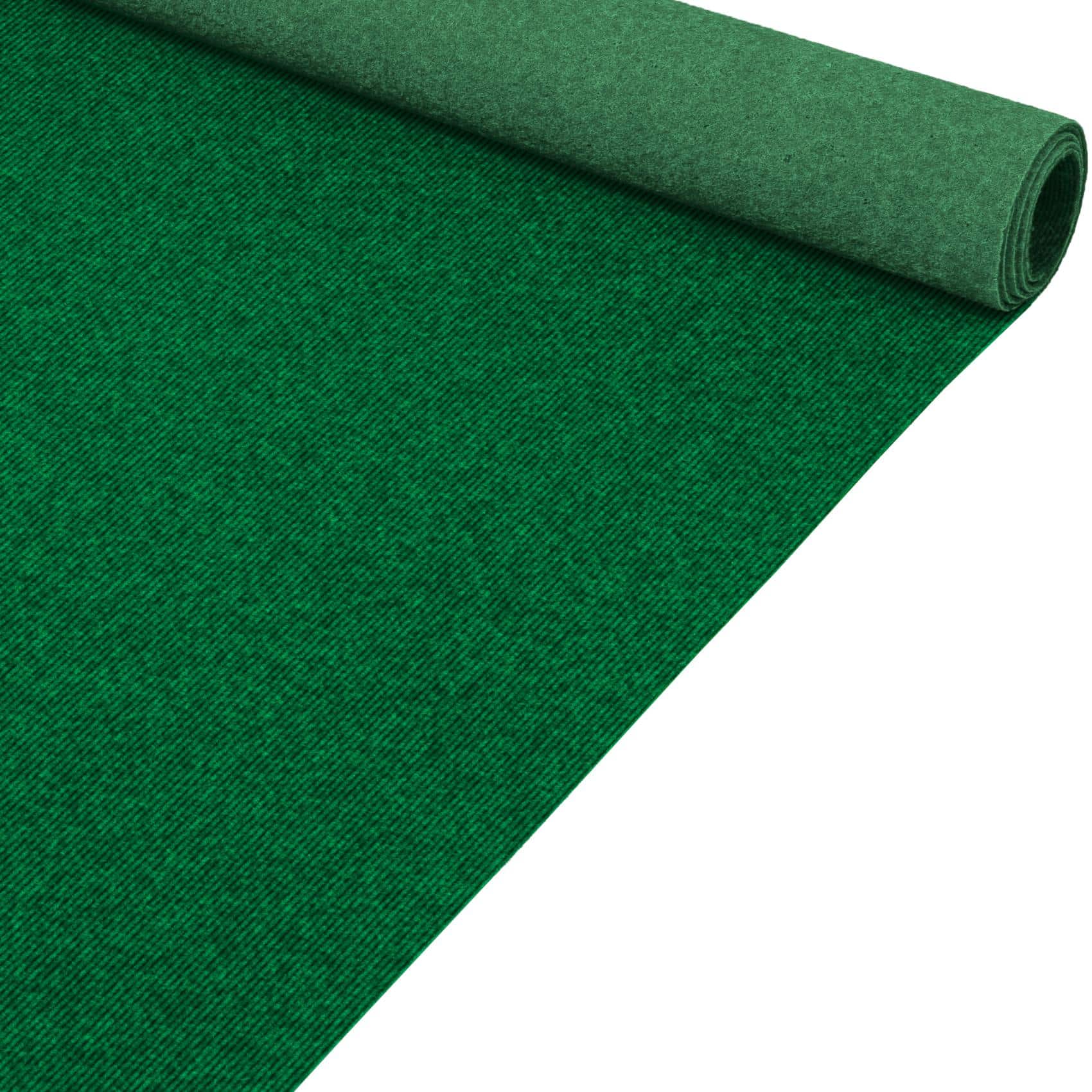 Messeteppich Rips Teppich für Messe Büro Eventteppich Meterware BFL-S1 Grün 100cm