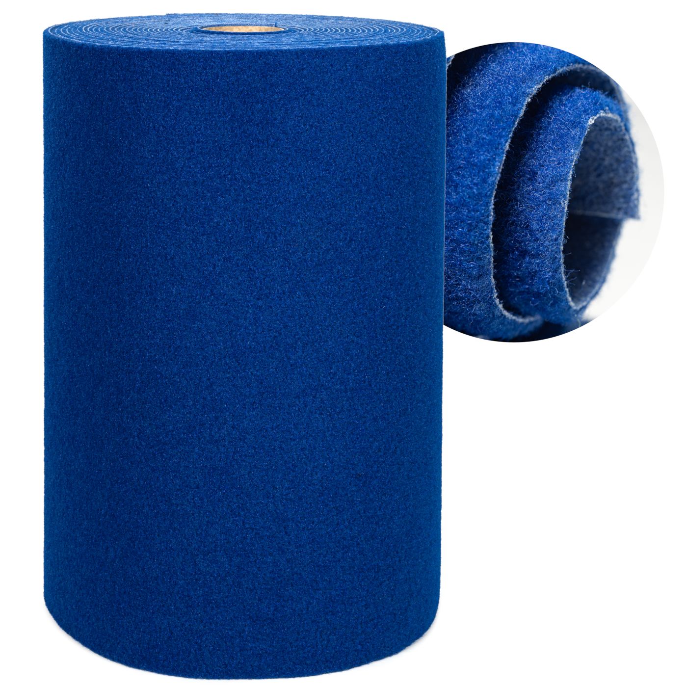 Kunstrasen Rasenteppich für Balkon Terrasse Meterware Blau 80x100cm