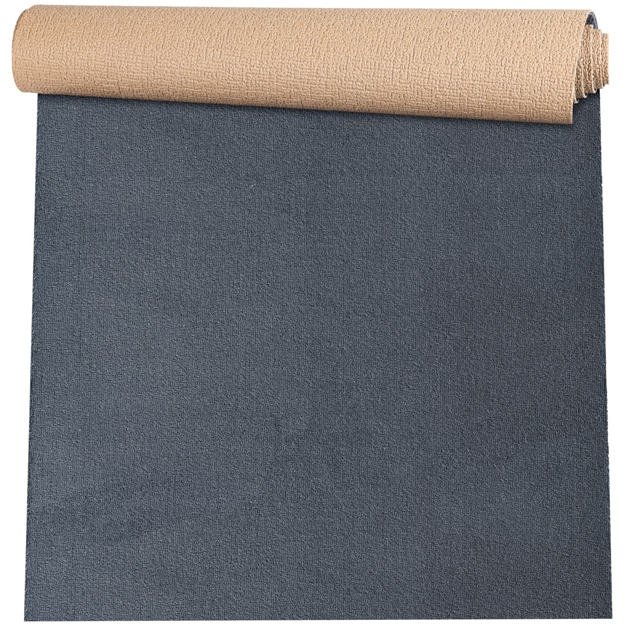 Badematte Badteppich Badezimmer Teppich Mikrofaser Anthrazit 100x60 cm