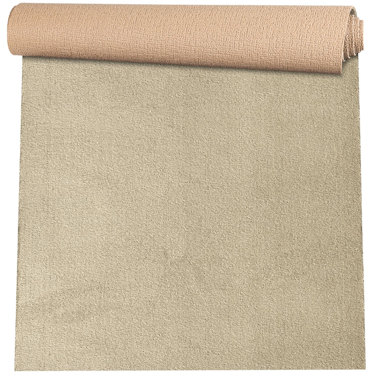 Badematte Badteppich Badezimmer Teppich Mikrofaser Beige 100x60 cm