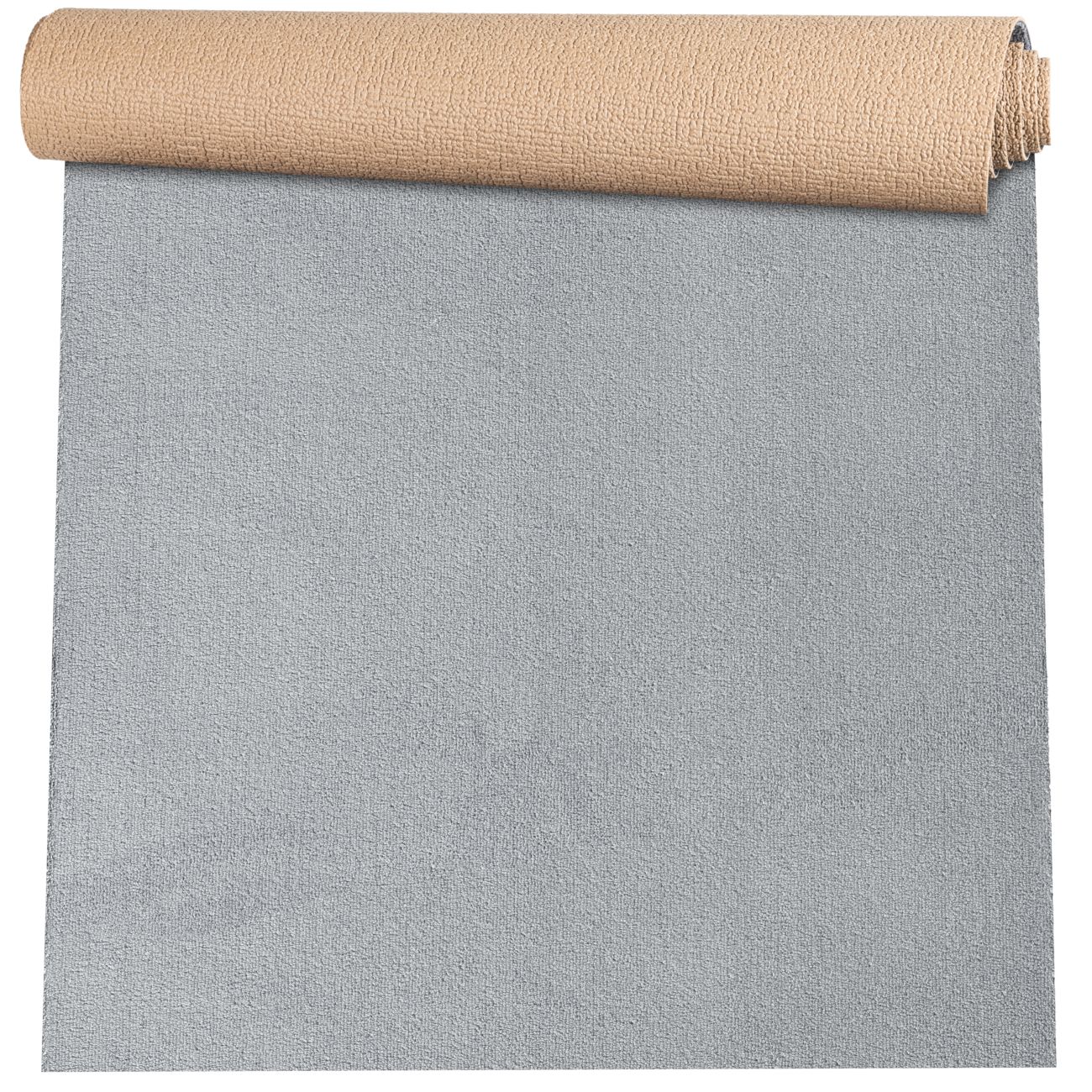 Badematte Badteppich Badezimmer Teppich Mikrofaser Grau 100x60 cm
