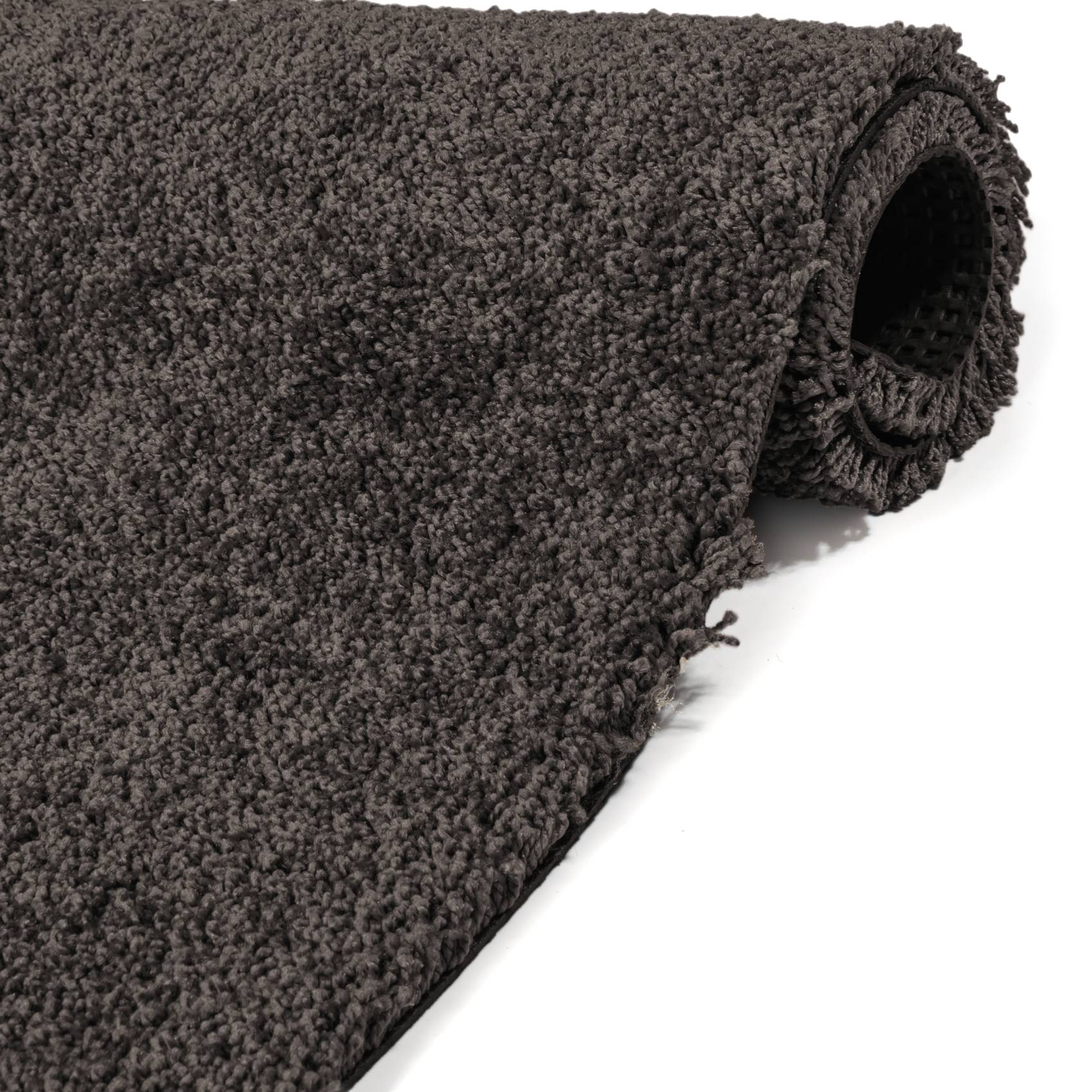 Teppich Wohnzimmer Kurzflor Teppich Getuftet Teppichboden Princess 2 Farben Breite 100cm Braun 100x100cm