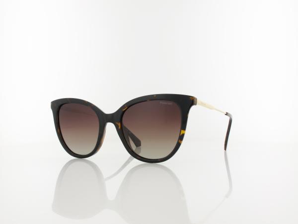 Polaroid PLD 4184/S/X 086/LA 52 havana / brown shaded polarized