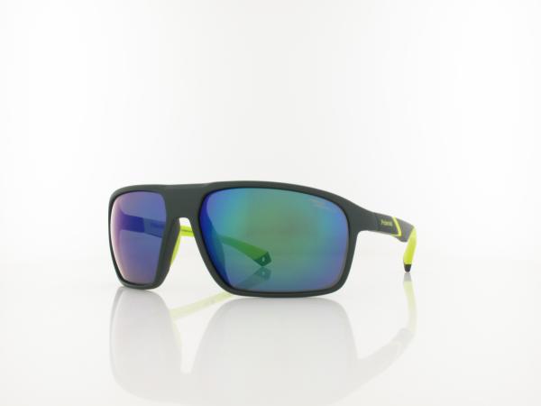 Polaroid PLD 7058/S DLD/78 64 matte green / green mirror polarized hightcontrast