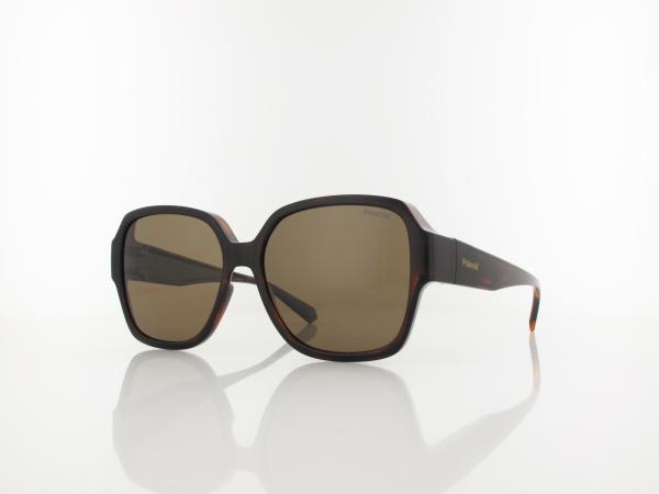 Polaroid PLD 9021/S 086/SP 58 havana / bronze polarized