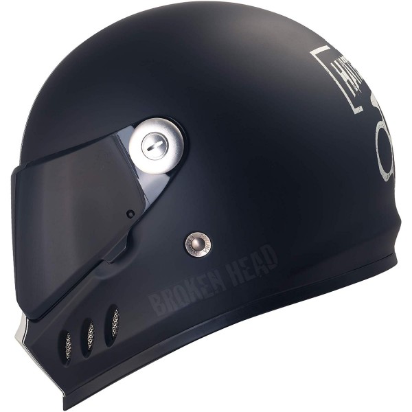 Broken Head Hated & Proud Motorradhelm + Schwarzes Visier