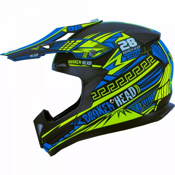 Broken Head (A-Minus-Ware) Division Motocross & Supermotohelm