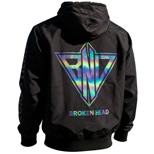 Broken Head Zip-Windbreaker BND Rainbow