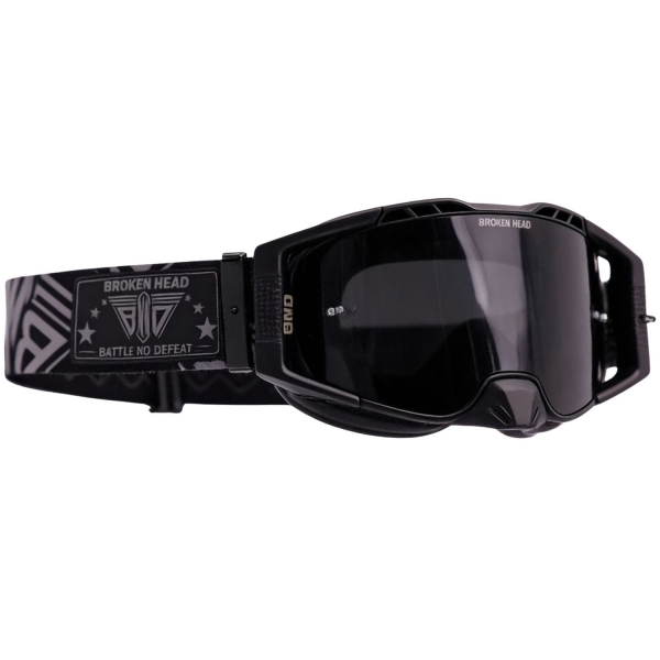 Broken Head Motocross-Brille BND Battle schwarz
