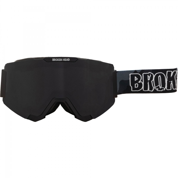 Broken Head MX-Brille Goggle Magnetic-Regulator Schwarz Camouflage