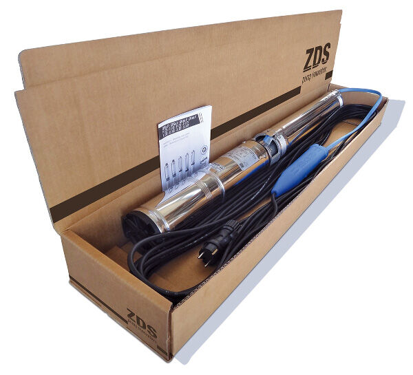 Tiefbrunnenpumpe ZDS QPGO.3-6 Pumpe neu, in ungeöffneter OVP speziell für Wärmepumpen geeignet