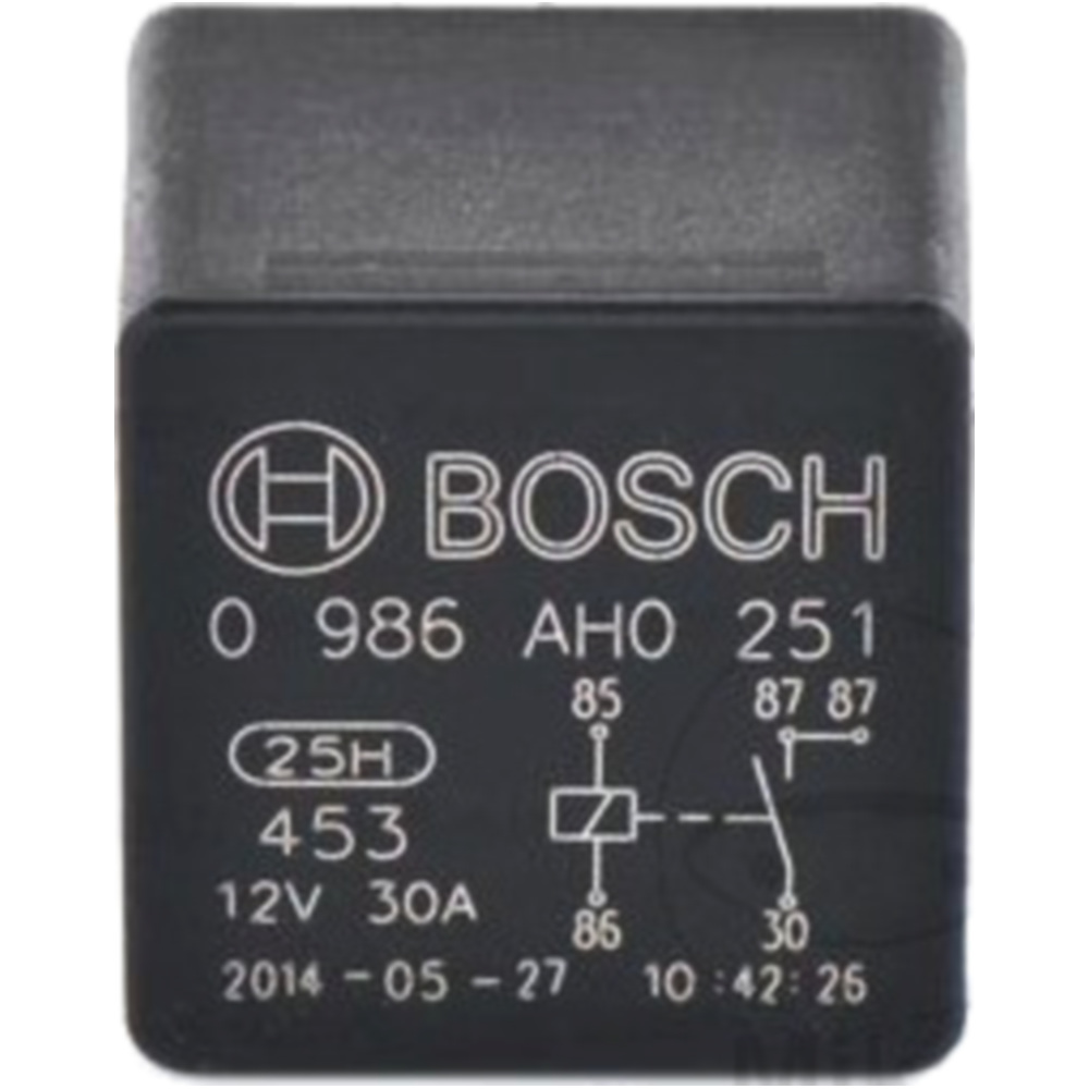 Bosch 0 332 019 151 relais 12v 30a