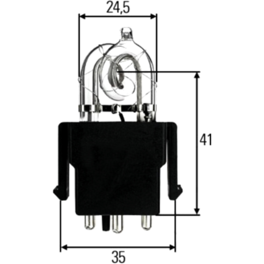 Hella 8gs 859 634-001 lampe x1 12/24v