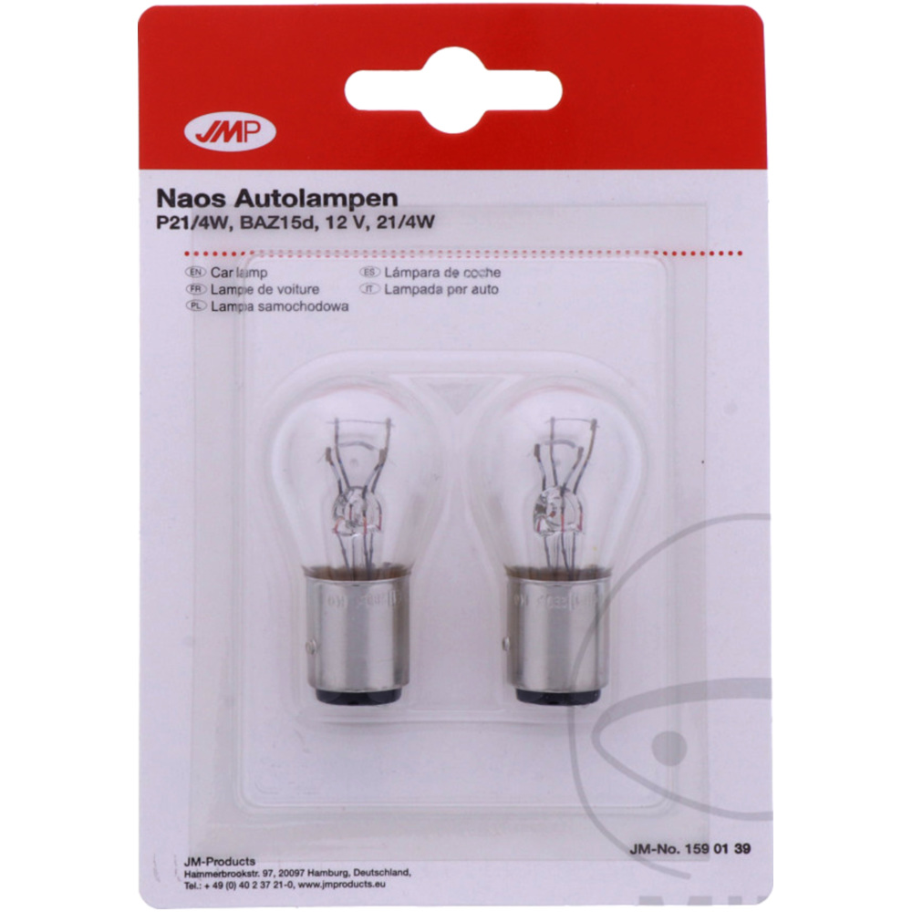Jmp 40 43981 25581 2 glühbirne lampe 12v21/4w baz15d