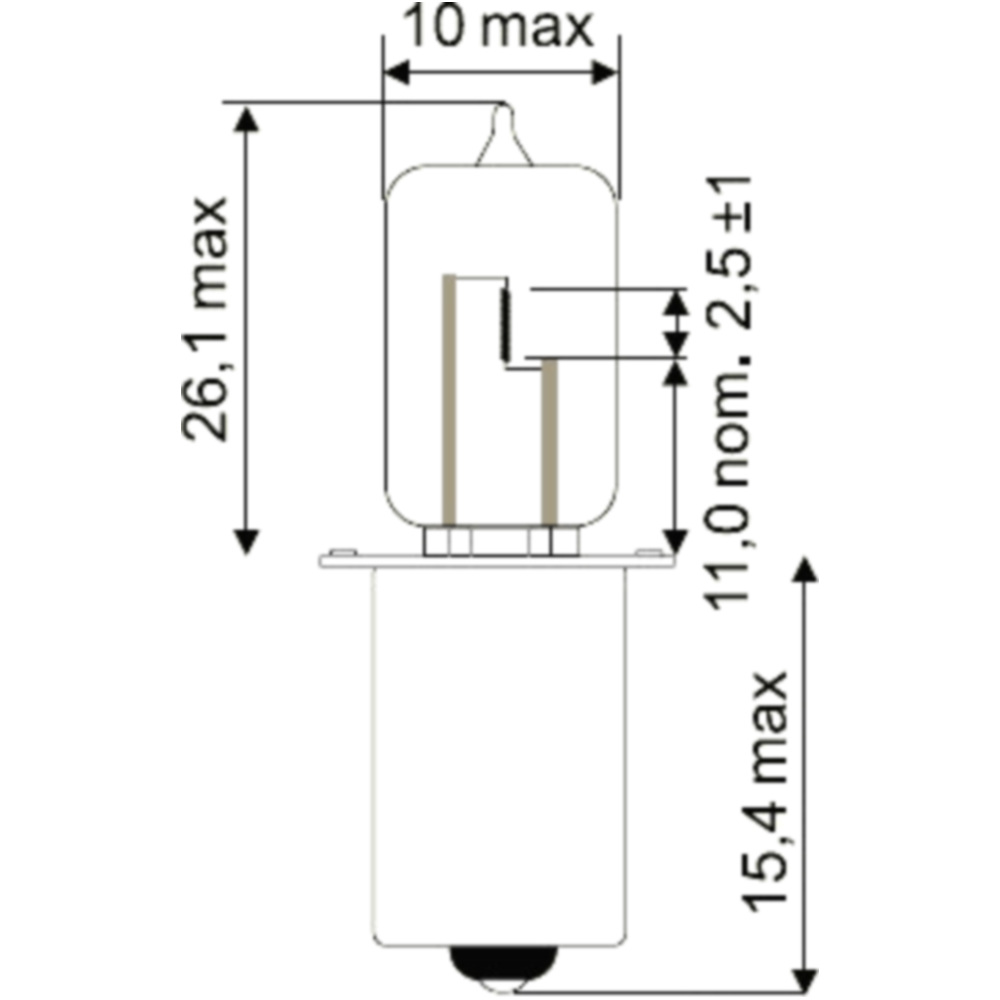 Jmp 1831 + jmp lampe hs2 6v15w