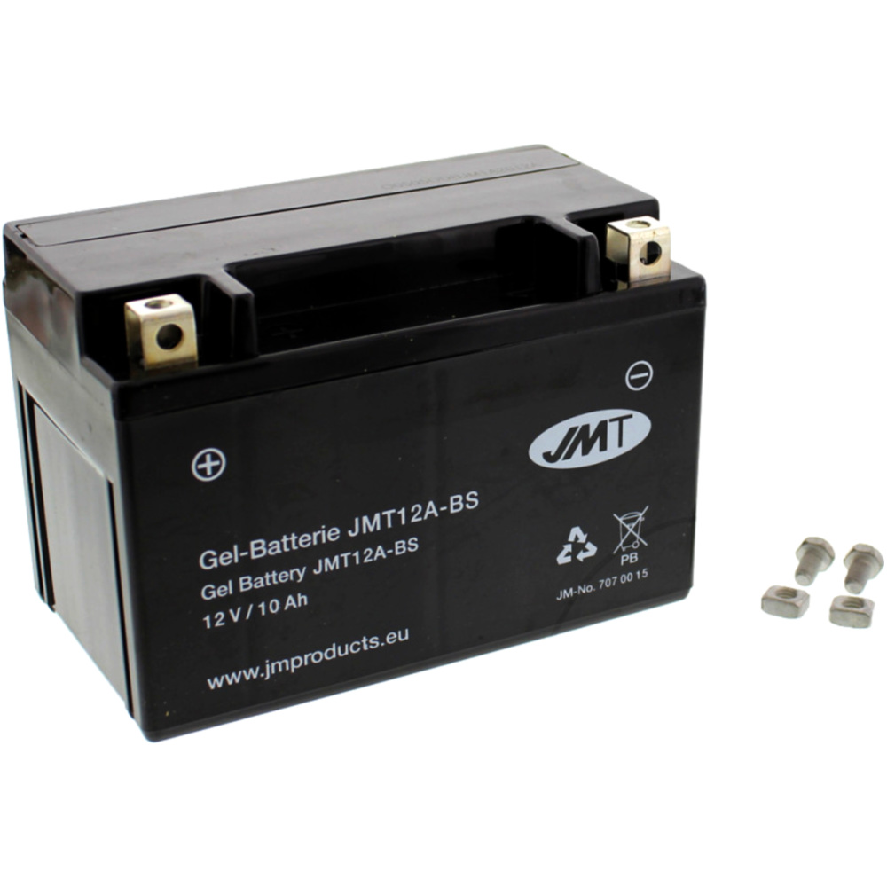 Jmt jmt12a-bs gel motorradbatterie yt12a-bs gel 