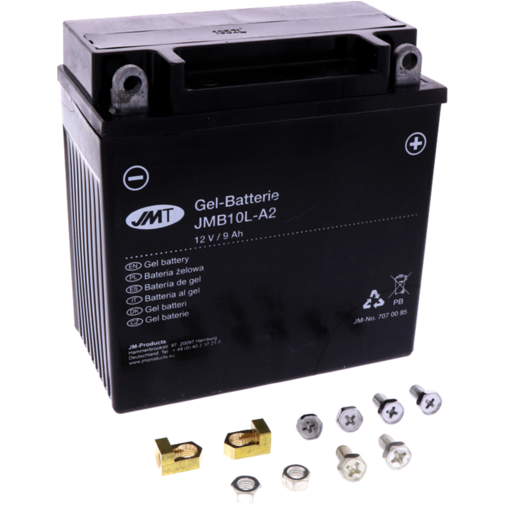 Jmt jmb10l-a2 gel motorradbatterie yb10l-a2 gel