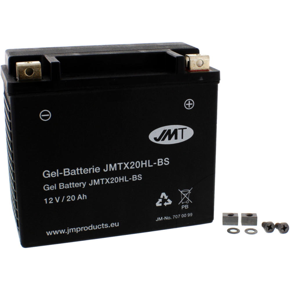 Jmt jmtx20hl-bs gel motorradbatterie ytx20hl-bs gel 