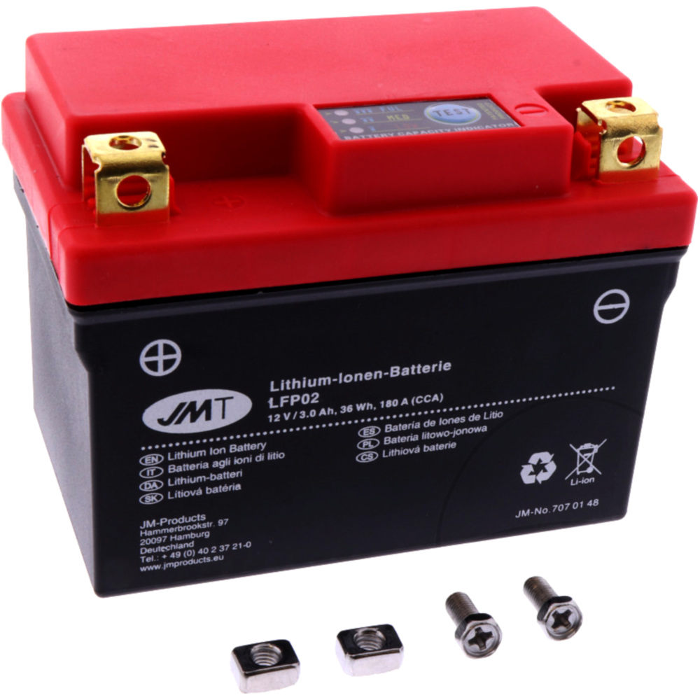 Jmt  batterie motorrad lfp02