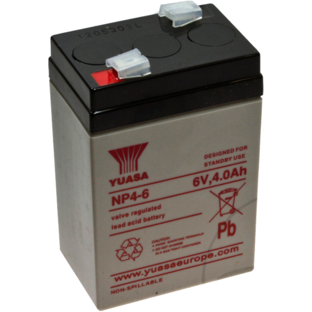 Yuasa gerätebatterie np 4-6
