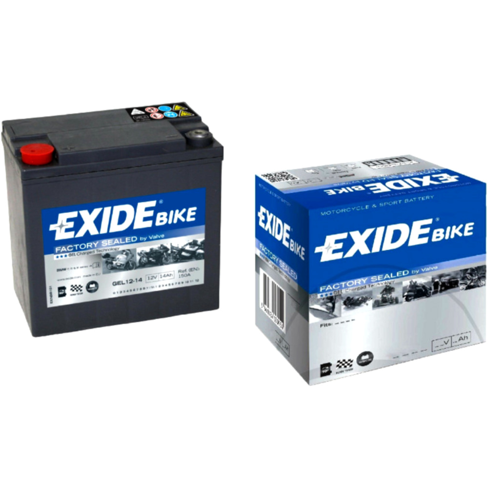  gel g14 motorradbatterie gel 12-14 exide