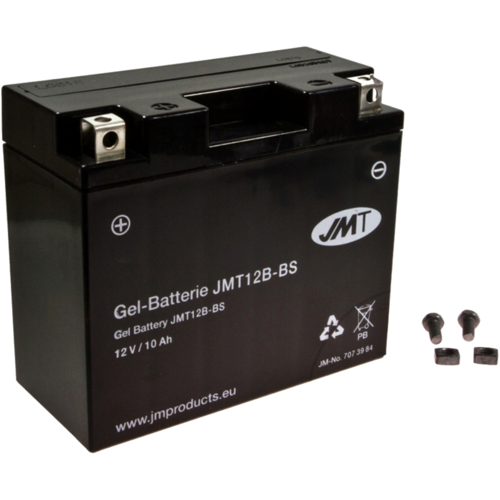 Jmt jmt12b-bs gel motorradbatterie yt12b-bs gel