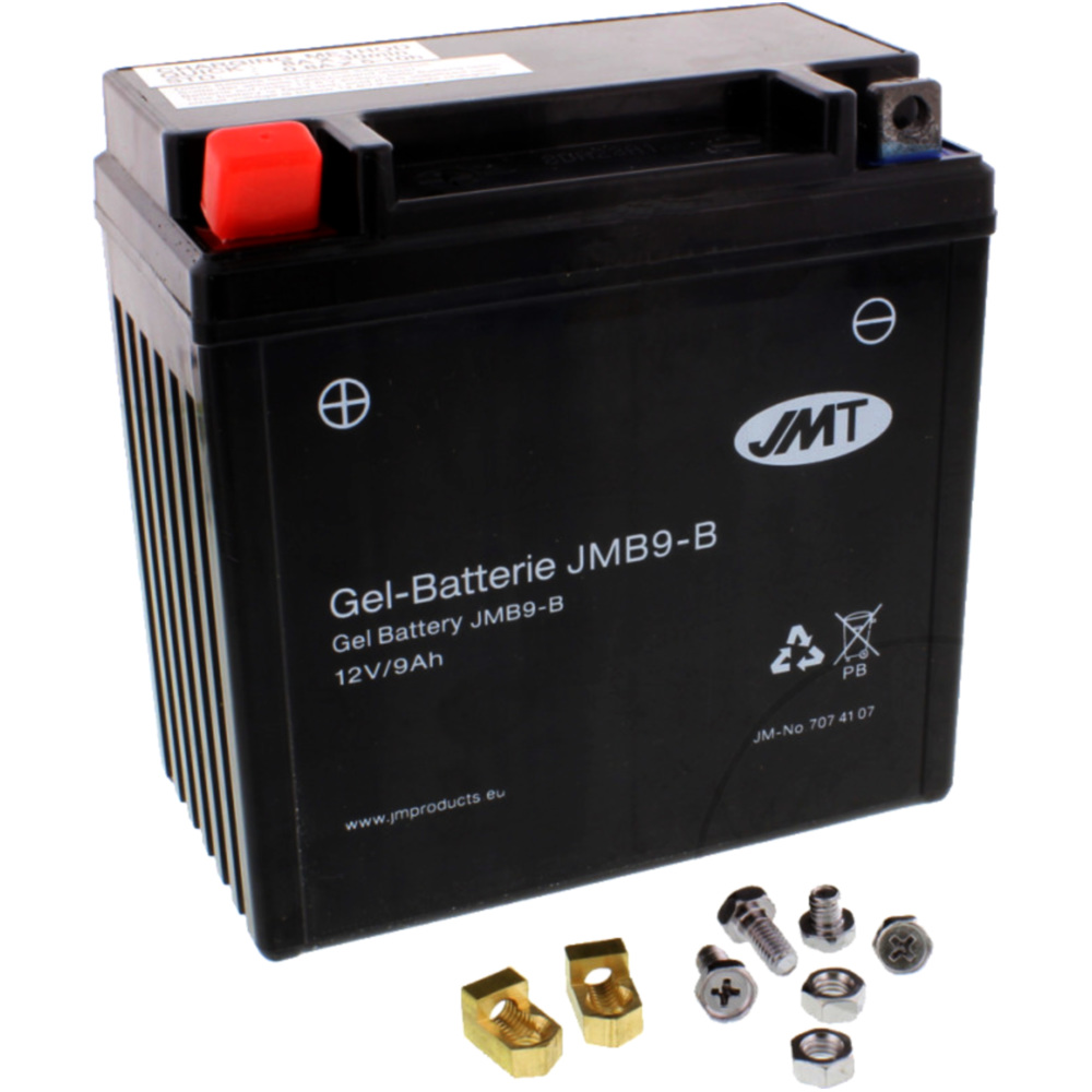 Jmt jmb9-b gel motorradbatterie yb9-b gel