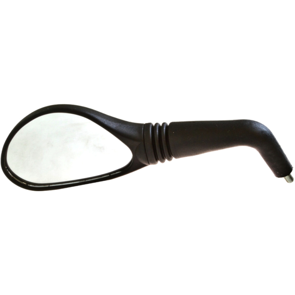 Mbk 928/801svle spiegel oval schwarz/silber links