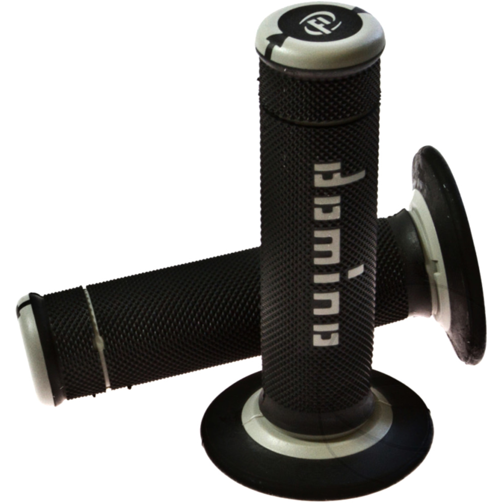 Domino a19041c5240a7-0 lenkergriffe griffgummi schwarz/grau  a19041c5240a70