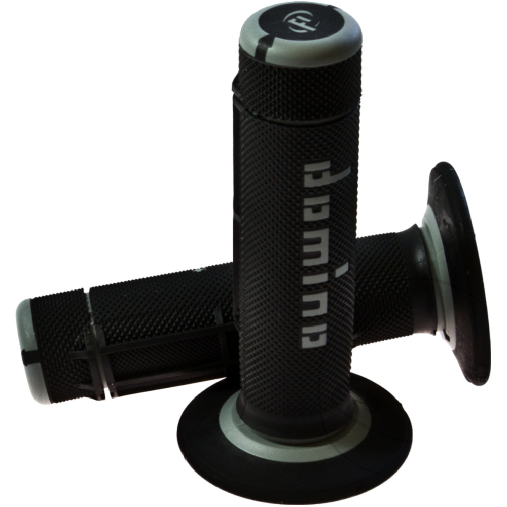 Domino a02041c7170a7-1 lenkergriffe griffgummi schwarz/grau a02041c7170a71