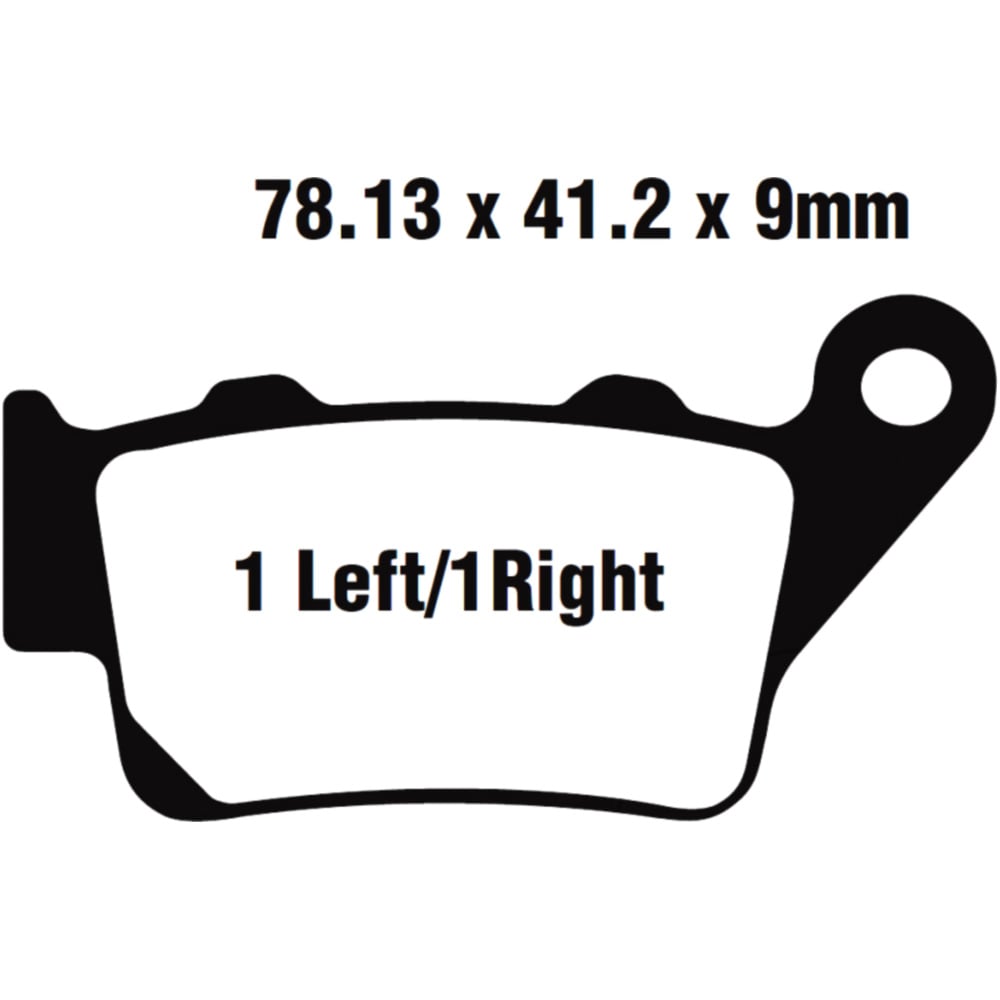Ebc sfa213 bremsbeläge bremsklotz standard scooter  