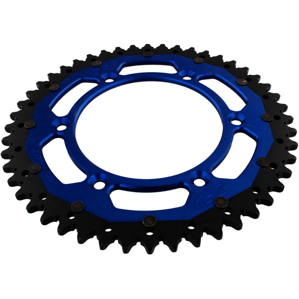 Zf zfd-897-48-blu kettenblatt kettenrad dual 48z teilung 520 blau d89748blu