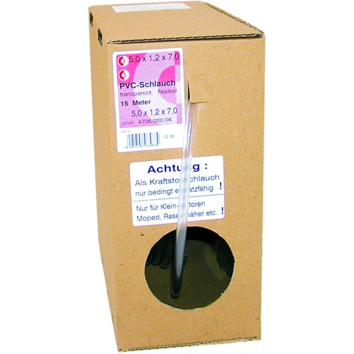 Cohline 4001796075841 pvc schlauch tran 6.0mm