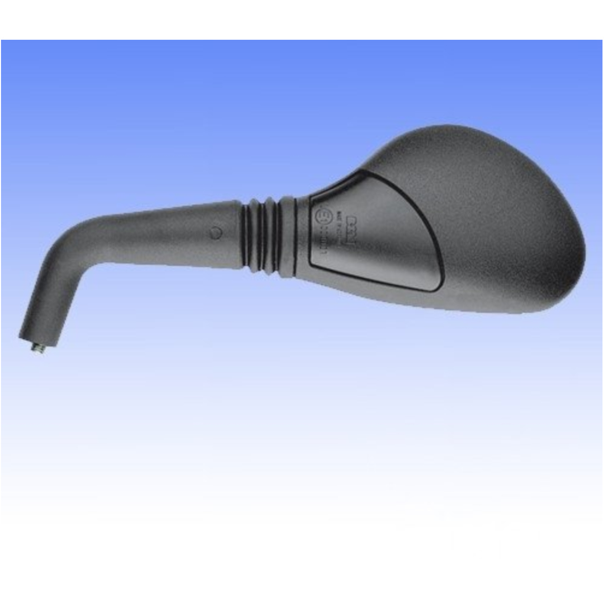 Busch & müller 916/801vle spiegel oval schwarz links