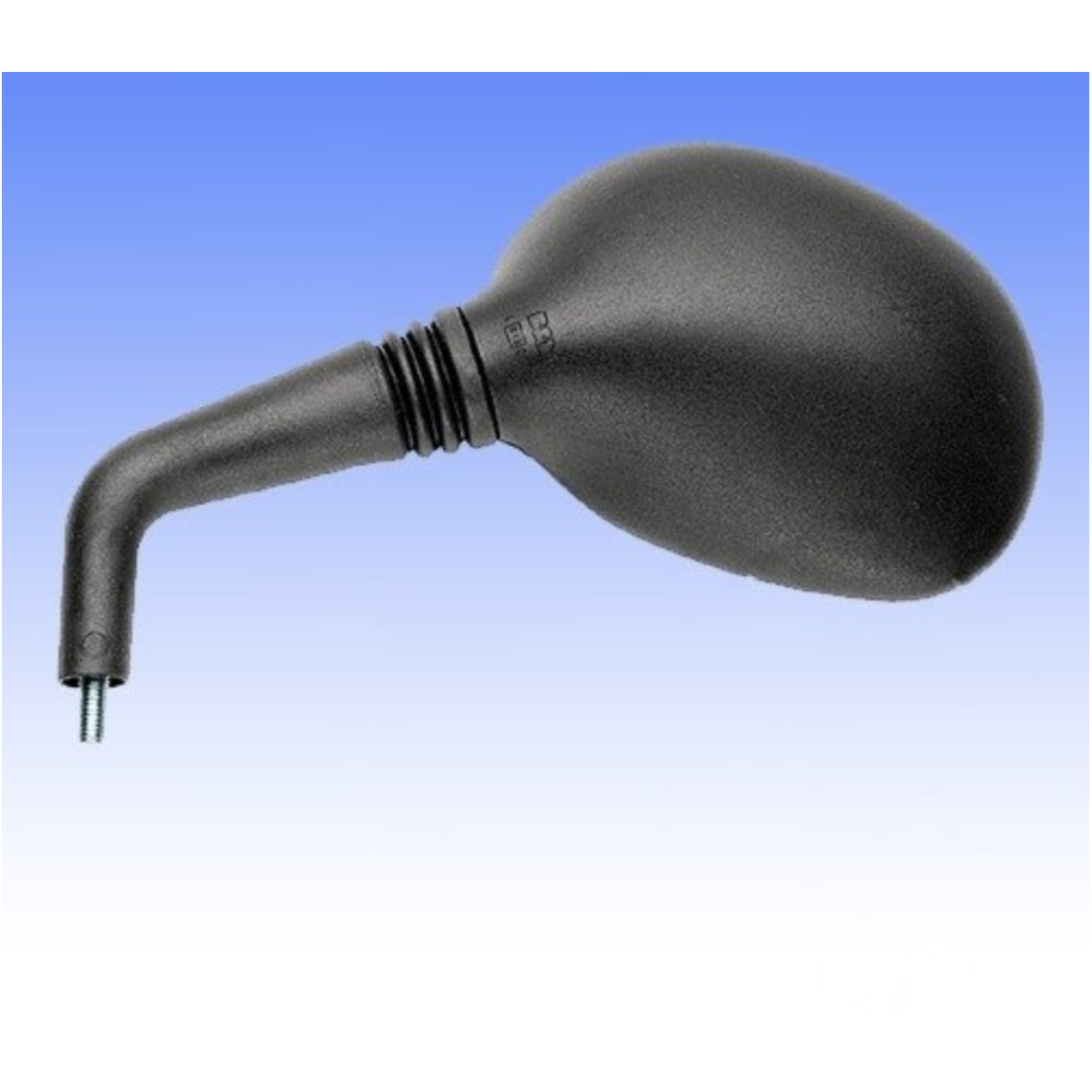 Busch & müller 916/140vle spiegel oval schwarz links 916140vle