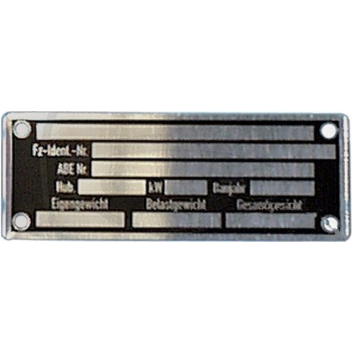 Jmp 164 80x30 typenschild motorrad