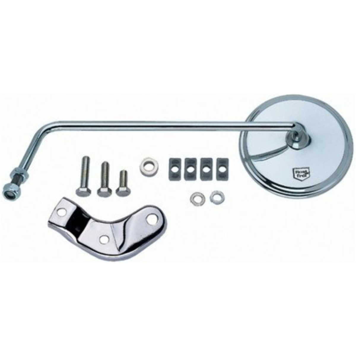 Busch & müller 928/44vl spiegel rund chrom links 92844vl