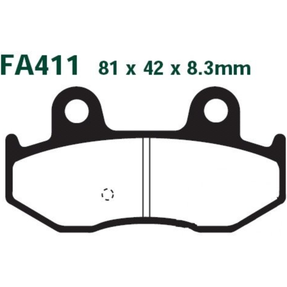 Ebc sfac411 bremsbeläge bremsklotz carbon scooter  