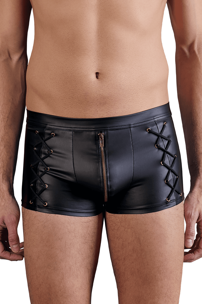 Pants in schwarz mit Schnürung