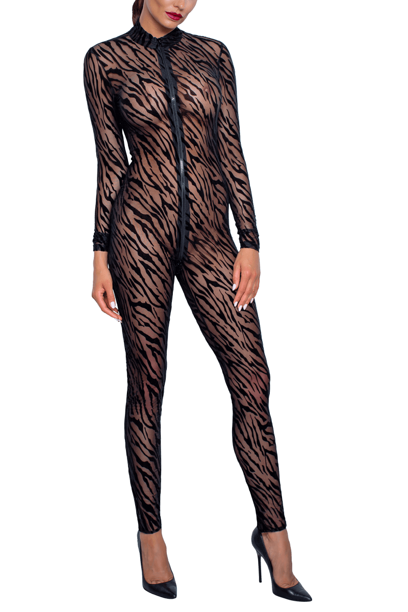 langarm Overall in Tiger-Optik